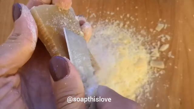 ASMR. Резка ретро мыла в пыль. смотреть онлайн
