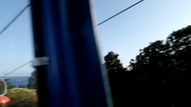 Крым. Ялта июль лето 2014 Канатная дорога. Фуникулер. смотреть онлайн