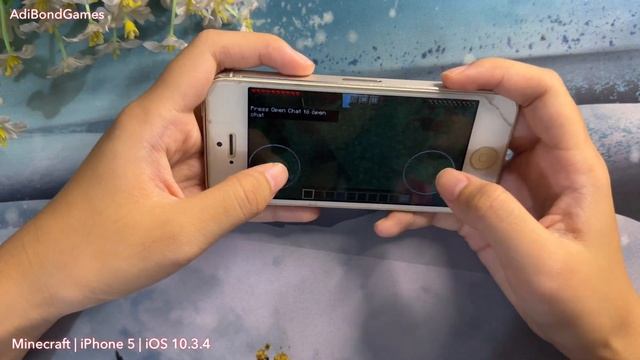 Minecraft | iPhone 5 | iOS 10.3.4 смотреть онлайн