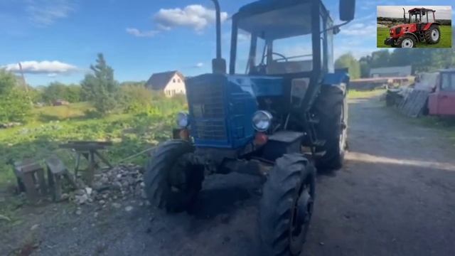 Трактор МТЗ 82, МТЗ 80 полное обновление, ремонт трактора.Видео 1 смотреть онлайн
