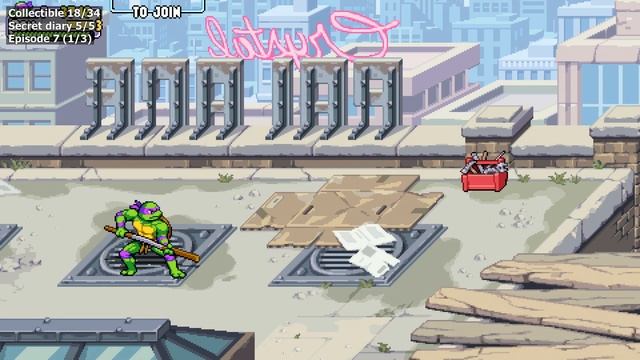 All Collectibles - All Locations - Teenage Mutant Ninja Turtles Shredder's Revenge смотреть онлайн