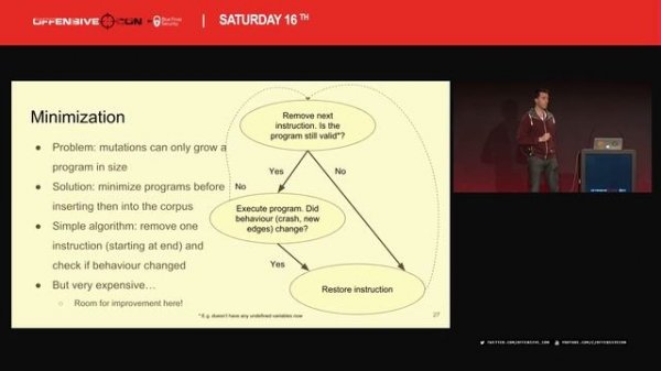 OffensiveCon19 - Samuel Groß - FuzzIL: Guided Fuzzing for JavaScript Engines