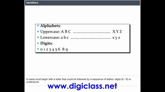 13.NET .Net languages: C# and Visual Basic .NET (Identifiers ) смотреть онлайн