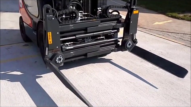 Вилочный захват с поворотными вилами смотреть онлайн