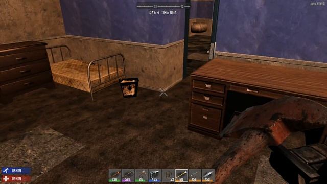 7 Days to Die Alpha 16 ► Осмотр бункера ► №10 (16+) смотреть онлайн