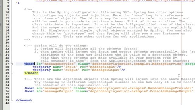 Intro to Spring Dependency Injection (Part 4 of 4) смотреть онлайн