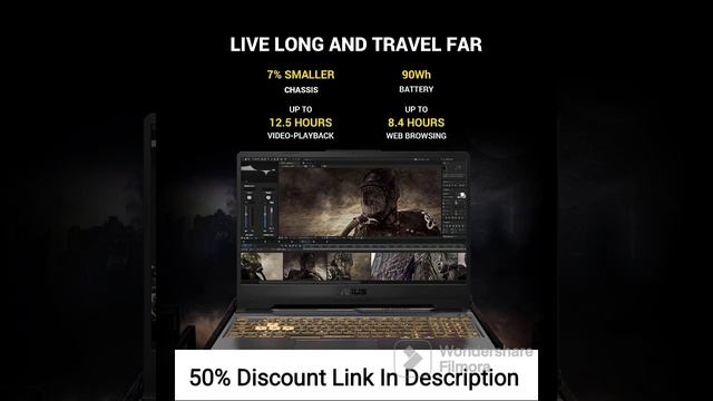 ASUS TUF Gaming F15, 15.6-inch FHD 144Hz IntelCore i5-10300H 10th Gen Gaming Laptop FX506LHB-HN355W смотреть онлайн