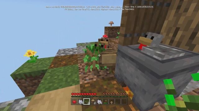 Chicken Block (Skyblock) | 1 | Map Showcase & Gameplay [Minecraft Bedrock Edition] [MCPE] смотреть онлайн