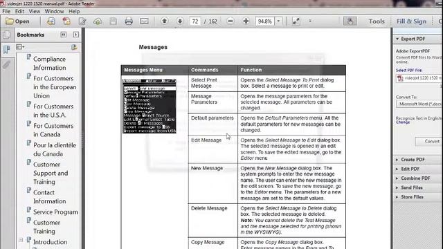 Videojet 1220/1520 Operator Service?? Manual Explained?️