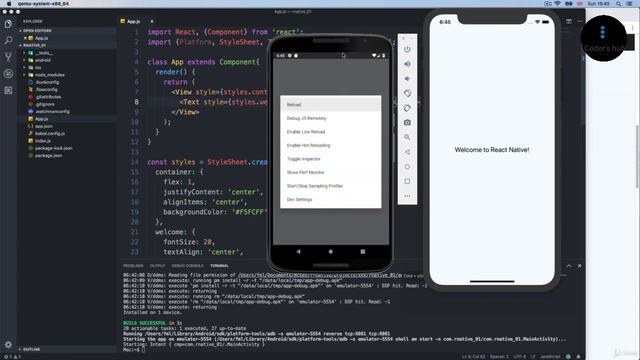First look at the structure React native Crash Course 2020 смотреть онлайн