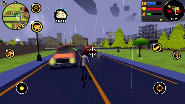 Stickman Superhero | Naxeex | NEW Android Gameplay HD смотреть онлайн