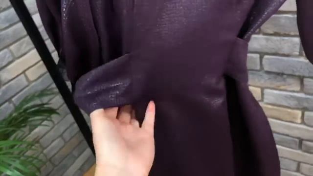 Платье: фирмы Euro-moda. Номер модели: 228 баклажан смотреть онлайн