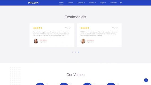PRO.Soft - Software Development Company Multipage HTML5 Website Template by RockThemes - 53711 смотреть онлайн