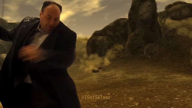 Escaping a Deathclaw in Fallout: New Vegas смотреть онлайн