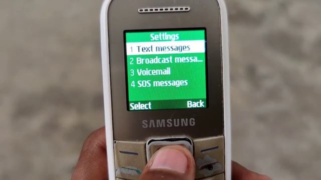 How To Turn On Request delivery report | Sending message settings in Samsung Guru GT E1200Y смотреть онлайн