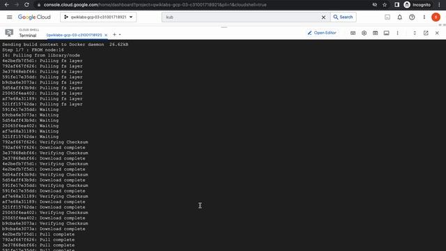Migrating a Monolithic Website to Microservices on Google Kubernetes Engine || #qwiklabs || #GSP699 смотреть онлайн