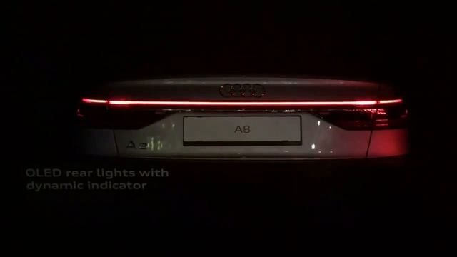 2018 Audi A8 - OLED rear lights смотреть онлайн