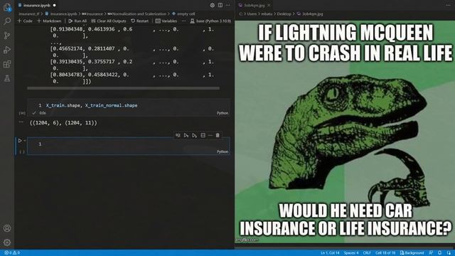 TensorFlow Neural Network Project | İnsurance Charge Prediction | Python Machine Learning | ASMR смотреть онлайн