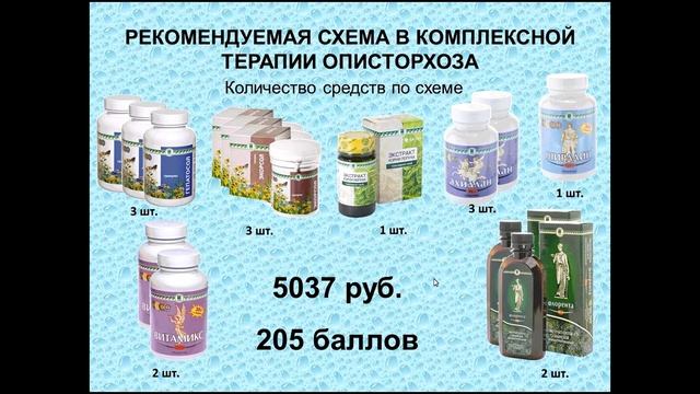 Препараты Арго при описторхозе - вебинар Антасюк Н.Н. смотреть онлайн