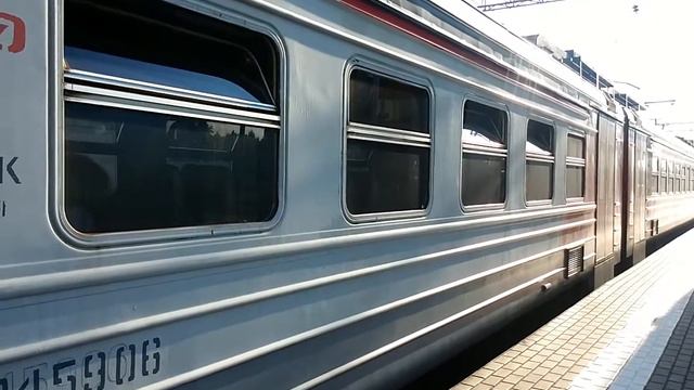ЭД4М-0459 и ЭД4М-0473 ЦППК Перекраска Наше Подмосковье на станции Кунцево смотреть онлайн