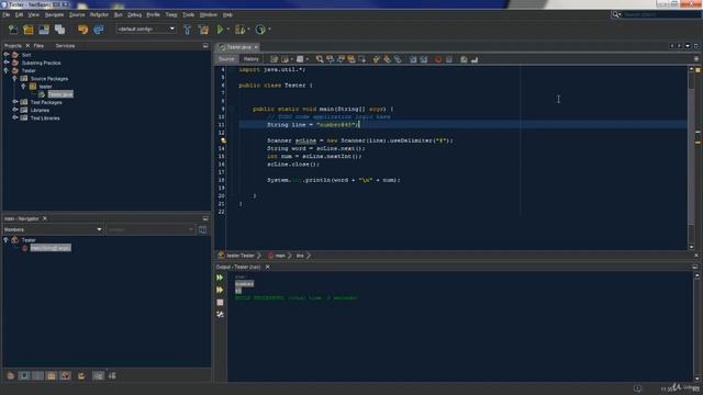 Java Masterclass Beginner to OOP Programming with NetBeans - Delimiters and Basic Error смотреть онлайн