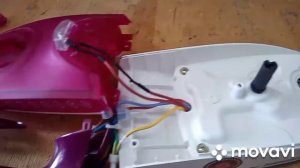 Разборка и ремонт утюга Redmond 2400w.