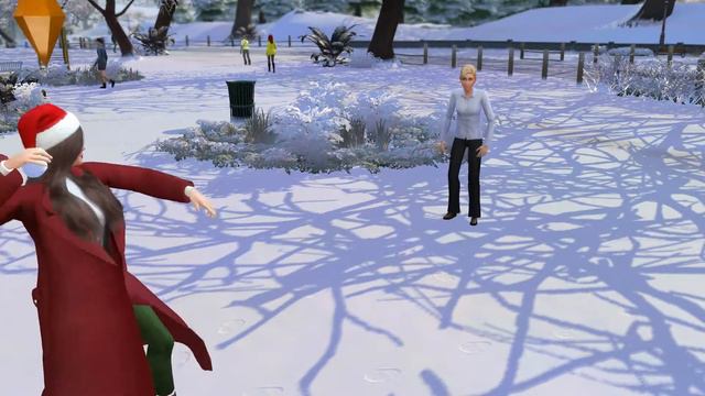 The Sims 4 / ABBA - Happy New Year / Новогодний клип / смотреть онлайн