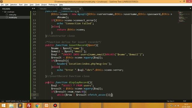 PHP CRUD Operation using OOP | Simple Create Read Update Delete With Mysqli смотреть онлайн