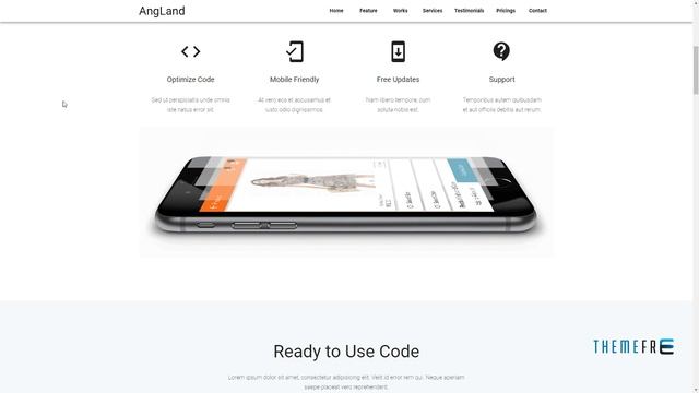 Angland - Material Design Angular Landing Page Kiyoshi Philip смотреть онлайн