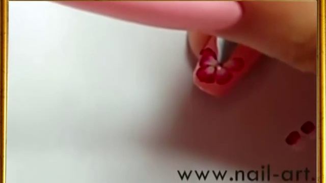 Красим ногти дома Рисунки косой кистью смотреть онлайн