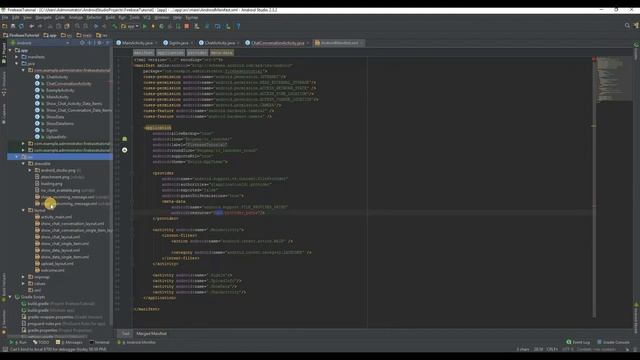 Android Tutorial - Chat Application with Firebase - Part 4 смотреть онлайн