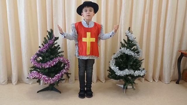 Степан Дурнев, стихотворение "Встреча Деда Мороза" смотреть онлайн