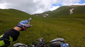 Эндуро поездка по четырём озерам в окрестностях горы Загедан