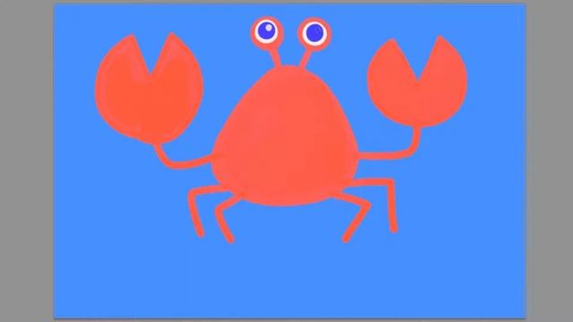 Рисуем краба - обучение для начинающих Drawing a crab - training for beginners смотреть онлайн
