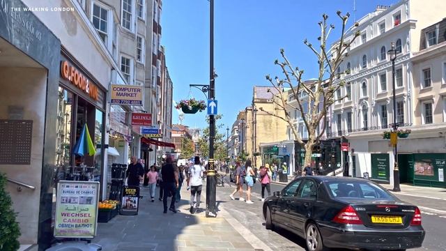 Bee Attack during Expensive Walking Video | Notting Hill, Lancaster Gate | London Walking Tour 4K смотреть онлайн