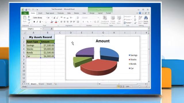 How to Data Labels in a Pie chart in Excel 2010 смотреть онлайн