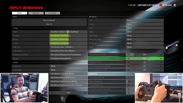 My KartKraft FFB settings - Fanatec CSL DD смотреть онлайн