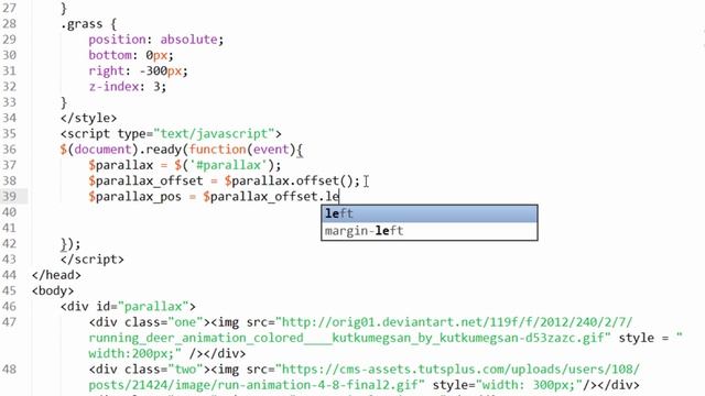 Building a simple Parallax using juery смотреть онлайн
