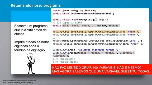 Java Básico vetor parte 2 criação e uso de vetor смотреть онлайн