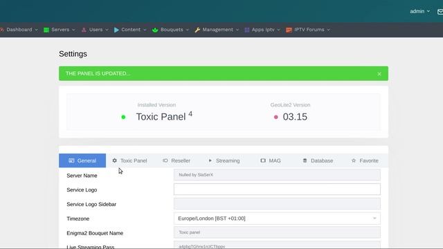 Toxic Panel Nulled смотреть онлайн
