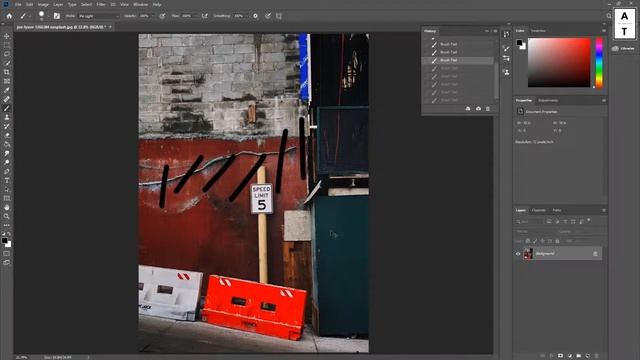 History Brush & History Panel | Adobe Photoshop Basics Part 09 смотреть онлайн