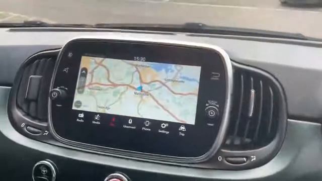 Fiat 500 1.0 Rockstar Manual in Bossa Nova White - WM21MUC смотреть онлайн