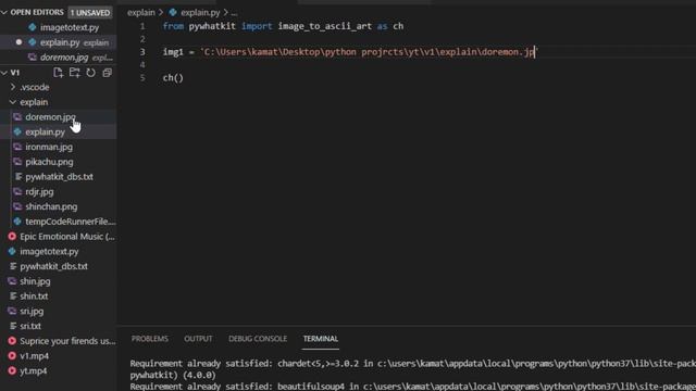 How to convert Image to Text with just 3 line of code || Power of Python || pywhatkit || Code Hub смотреть онлайн