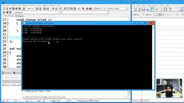41 User defined copy constructor смотреть онлайн