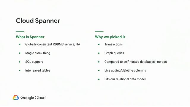 Spanner, Firestore, and Bigtable: Connecting the Dots (Cloud Next '19) смотреть онлайн