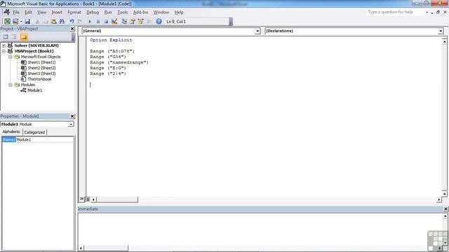 0501 Referencing Cells Using The Range Object смотреть онлайн