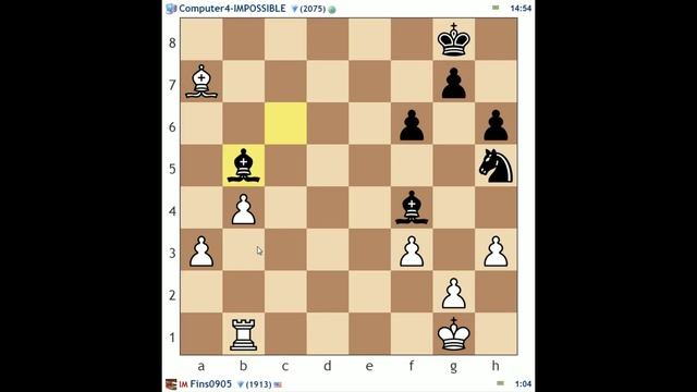 Man vs. Machine #1: 10+10 Standard vs. Computer4-IMPOSSIBLE (Queen's Gambit Declined) смотреть онлайн