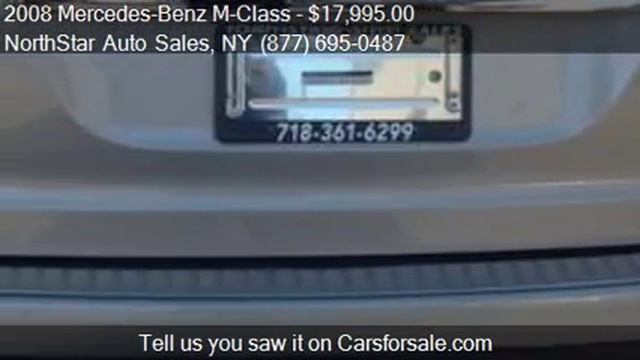 2008 Mercedes-Benz M-Class 4Matic w/Navigation for sale in L смотреть онлайн