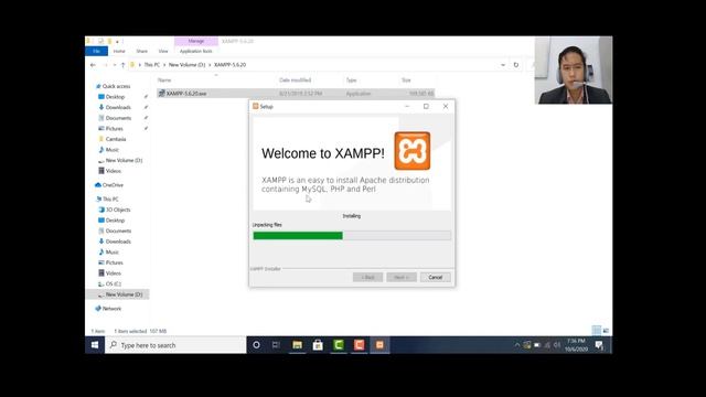 Cara Install Software Xampp 5.6.20 смотреть онлайн