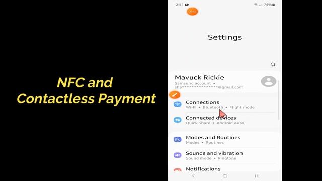 Samsung Galaxy S23 Ultra How To Enable/Disable NFC And Contactless Payment